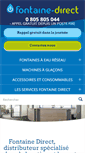 Mobile Screenshot of fontaine-direct.com